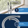 GROHE Essence Neu Einhand-Wannenbatterie freistehend