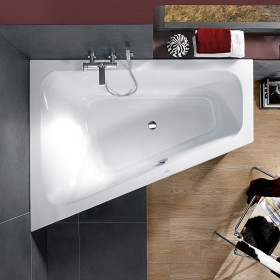 Villeroy & Boch Loop & Friends SQUARE Eckbadewanne 175 x 135 cm, links