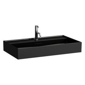 LAUFEN Kartell Waschtisch 80 x 46 cm, mit 1 Hahnloch, mit Überlauf