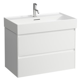 Vasque LAUFEN Kartell 80 x 46 cm, avec 1 trou de robinet, avec trop-plein