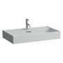 LAUFEN Kartell Waschtisch 80 x 46 cm, mit 1 Hahnloch, mit Überlauf