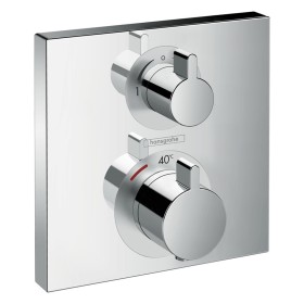 hansgrohe Ecostat Square Thermostat Unterputz für 2 Verbraucher