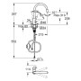 GROHE StartCurve Einhand-Spültischbatterie 1/2" hoher Auslauf herausziehbar