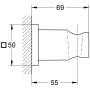GROHE Rainshower Wandbrausehalter