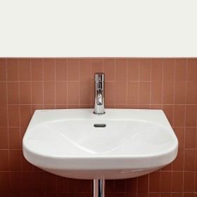 Vasque LAUFEN LUA 65 x 46 cm avec trou pour robinet, avec trop-plein, non encastrable