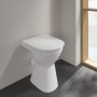 Villeroy & Boch Vicare Flachspül-WC spülrandlos, bodenstehend