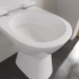 Villeroy & Boch Vicare Flachspül-WC spülrandlos, bodenstehend