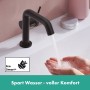 hansgrohe Tecturis S Einhebel-Waschtischarmatur 110 Fine CoolStart wassersparend+ mit Push-Open Ablaufgarnitur
