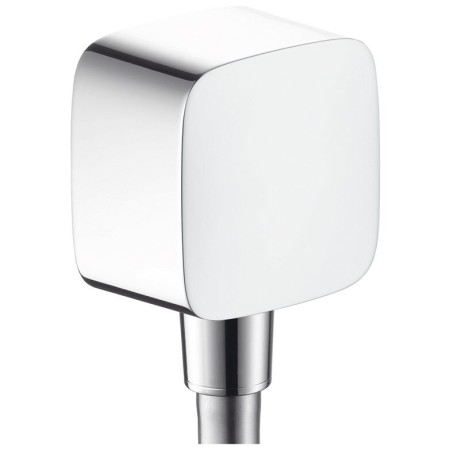 hansgrohe Fixfit Schlauchanschluss mit Rückflussverhinderer und Kunststoffwinkel