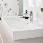 Villeroy & Boch Collaro Schrankwaschtisch 80 cm geschliffen, mit Überlauf, 1 Hahnloch
