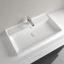 Villeroy & Boch Collaro Schrankwaschtisch 80 cm geschliffen, mit Überlauf, 1 Hahnloch