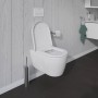 Duravit ME by Starck Wand-WC Rimless Komplett-Set