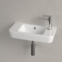 Villeroy & Boch O.novo Handwaschbecken compact 50 x 25 cm mit Überlauf, Hahnloch rechts