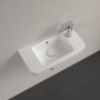 Villeroy & Boch O.novo Handwaschbecken compact 50 x 25 cm mit Überlauf, Hahnloch rechts