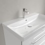 Villeroy & Boch Avento Schrankwaschtisch 80 x 47 cm, mit 1 Hahnloch, mit Überlauf