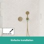 hansgrohe Fixfit S Wandanschluss mit Duschkopfhalterung