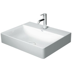 Lavabo Duravit DuraSquare lucidato con 1 foro per rubinetto, 60 x 47 cm