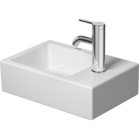 Lavabo Duravit Vero Air con 1 foro per rubinetto 38 x 25 cm, senza troppopieno