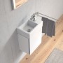 Duravit Vero Air Handwaschbecken mit 1 Hahnloch 38 x 25 cm, ohne Überlauf