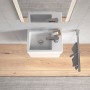 Duravit Vero Air Handwaschbecken mit 1 Hahnloch 38 x 25 cm, ohne Überlauf
