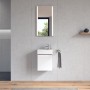 Duravit Vero Air Handwaschbecken mit 1 Hahnloch 38 x 25 cm, ohne Überlauf