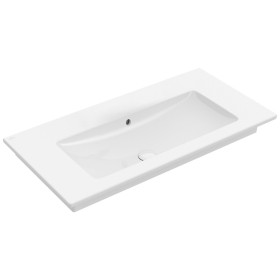 Villeroy & Boch Venticello Schrankwaschtisch 100 x 50 cm, ohne Hahnloch mit Überlauf