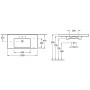 Villeroy & Boch Subway 2.0 Schrankwaschtisch 100 cm geschliffen