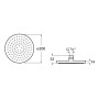 Roca Rainsense Kopfbrause rund 20 cm