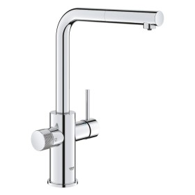 GROHE Blue Pure Minta Einhand-Spültischbatterie mit Filterfunktion und hzb. Mousseurauslauf