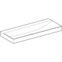 Geberit ONE Waschtisch 120 cm, Abgang vertikal, ohne Hahnloch, ohne Überlauf