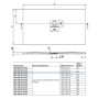 Villeroy & Boch Squaro Infinity Duschwanne 100 x 90 cm