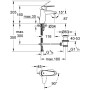 GROHE Eurodisc Cosmopolitan Einhand-Waschtischbatterie S-Size