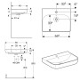 Geberit Smyle Waschtisch 65 cm