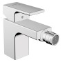 hansgrohe Vernis Shape Bidetarmatur mit Zugstangen-Ablaufgarnitur