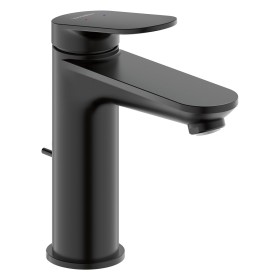 Rubinetto monocomando per lavabo Duravit Wave M con tappo a tirante