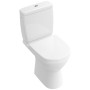 Villeroy & Boch O.novo Stand-Tiefspülklosett Compact für Kombination, spülrandlos