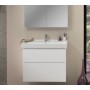 Villeroy & Boch Collaro Schrankwaschtisch 80 cm mit Überlauf, 1 Hahnloch