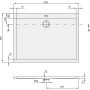 Villeroy & Boch Subway Duschwanne 120 x 90 cm
