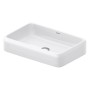 Duravit Qatego Aufsatzbecken eckig 60 x 40 cm, mit HygieneGlace