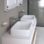 Duravit Qatego Aufsatzbecken eckig 60 x 40 cm, mit HygieneGlace