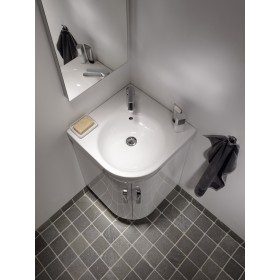 Geberit Renova Compact Eckwaschtisch 50 cm