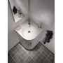 Geberit Renova Compact Eckwaschtisch 50 cm