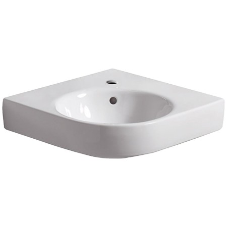 Geberit Renova Compact Eckwaschtisch 50 cm