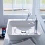 Duravit Cape Cod Aufsatzbecken, 46 cm 1 Hahnloch durchgestochen
