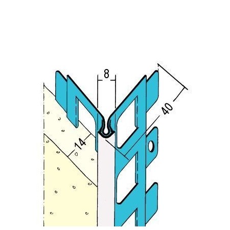 Kantenprofil Innen- & Aussenputz ab 14mm Putzdicke