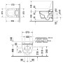 Duravit ME by Starck Wand-WC Rimless für SensoWash
