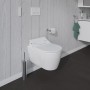 Duravit ME by Starck Wand-WC Rimless für SensoWash