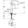 GROHE Essence Neu Einhand-Waschtischbatterie XL-Size für freistehende Waschschüsseln