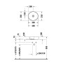 Duravit Cape Cod Aufsatzbecken 40 cm, ohne Hahnloch