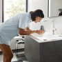 hansgrohe Finoris Einhebel-Waschtischarmatur 230 mit Ausziehbrause, 2 Strahlarten